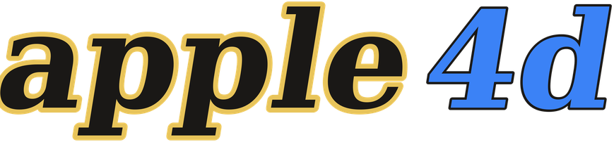 apple4d logo